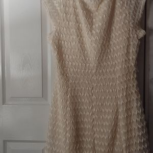 Yellow lace  dress
